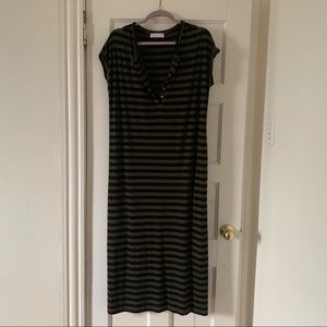 HATCH maternity ribbed maxi dress